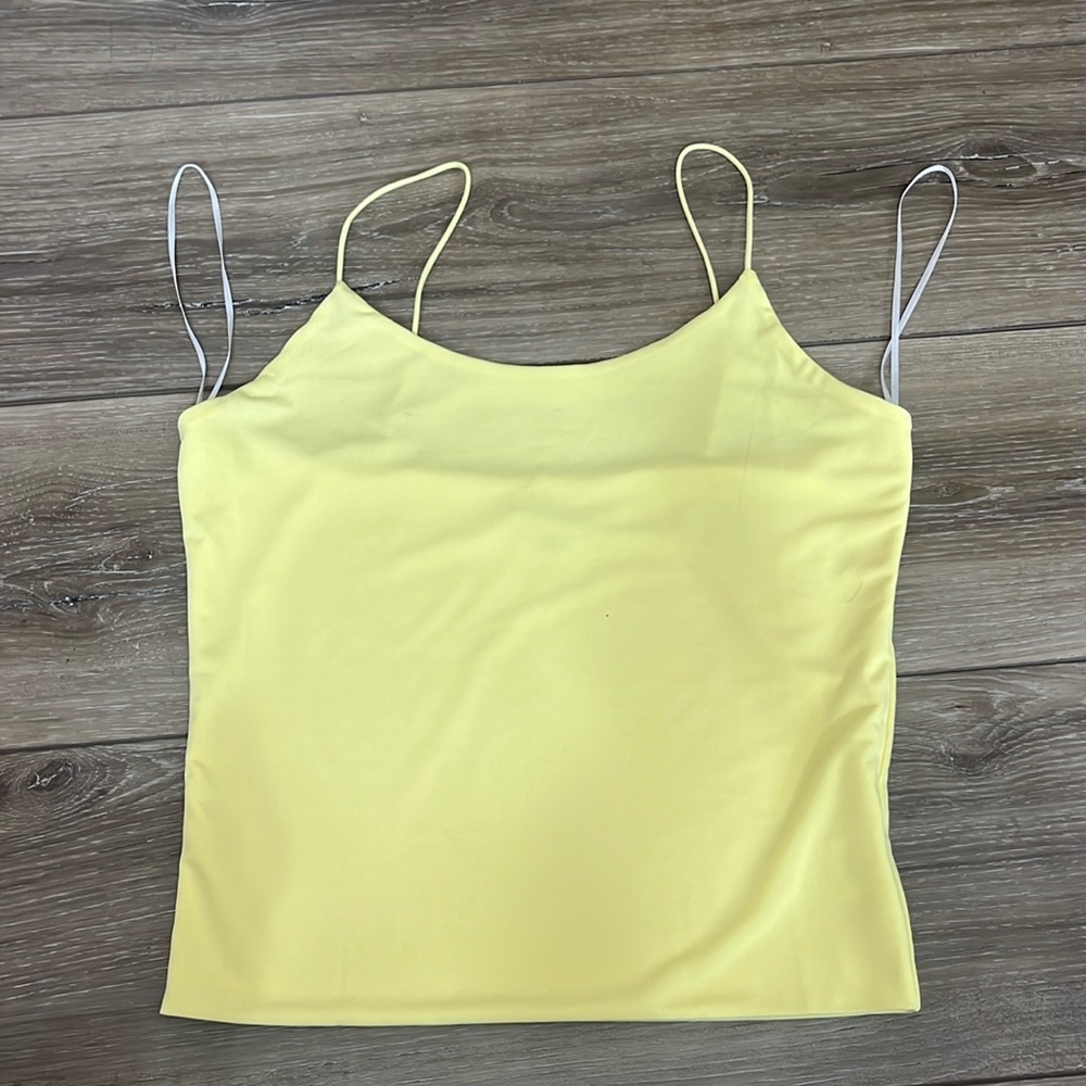 Neon yellow top